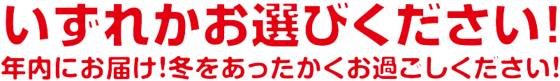 いずれかプレゼント