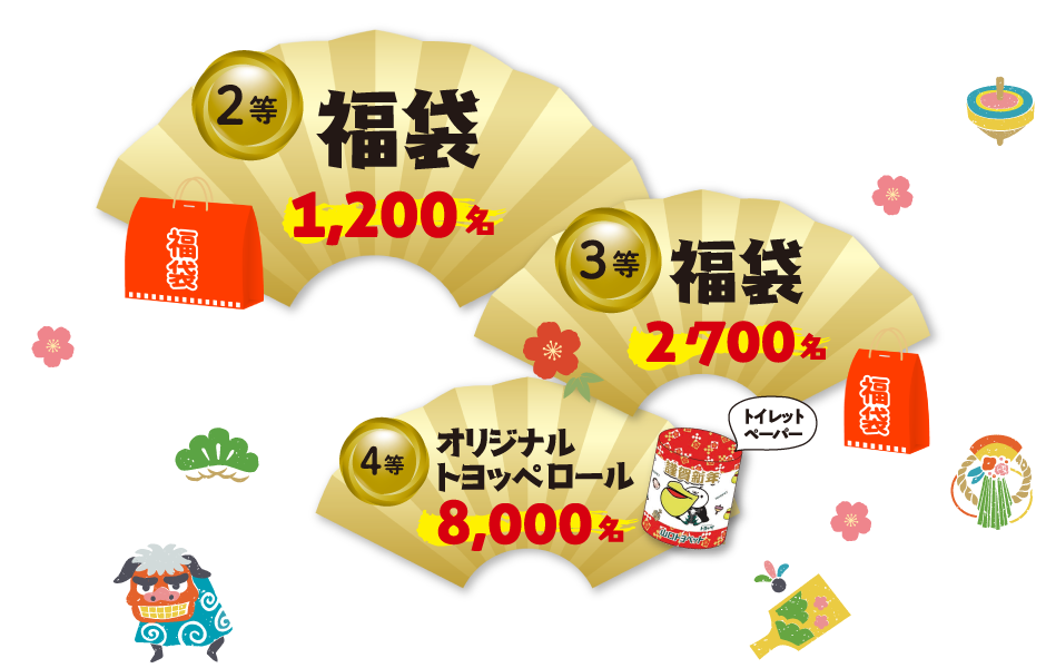 必ずもらえるハズレなし!