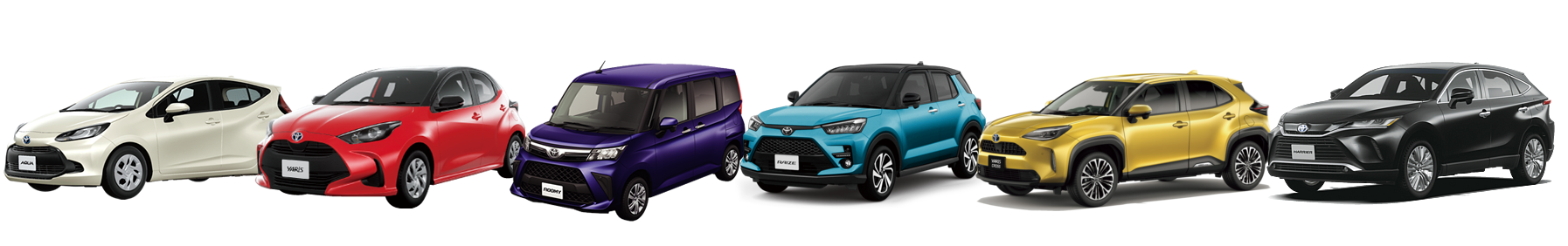 SUVとコンパクトカー