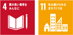 SDGs 4、11