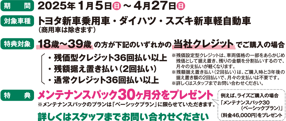 キャンペーン要項